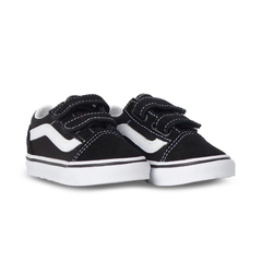 Tênis Infantil Vans Old Skool Toddler Preto/Branco - comprar online