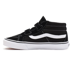 Tênis Infantil Vans SK8- MID Reissue Preto/Branco na internet