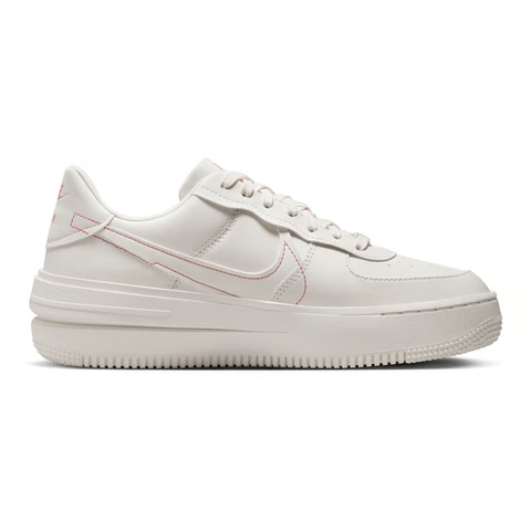 T nis Nike Air Force 1.0 Platform Branco Rosa
