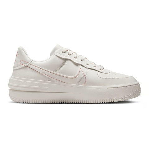 Tênis Nike Air Force 1.0 Platform Branco/Rosa