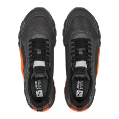 Tênis Puma RS 3.0 Synth Pop Preto/Laranja - loja online