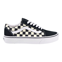 Tênis Vans Old Skool Checkerboard Clássico Preto/Branco