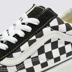 Tênis Vans Old Skool Checkerboard Clássico Preto/Branco na internet