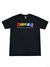 Camiseta Thrasher Rainbow Preta