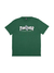Camiseta Collab Trasher X Santa Cruz Screaming Logo Verde Floresta