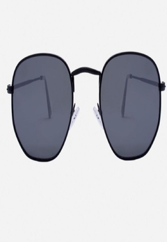 Óculos De Sol | Hexagonal Preto