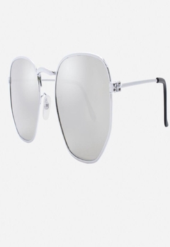 Óculos De Sol | Hexagonal Prata - comprar online