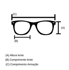 Armação de Grau | Malévola Transparente - Armação de grau - Óculos Palas Eyewear