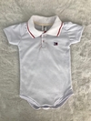 Polobody Branca (Gola com Listra) Tommy Hilfiger - P