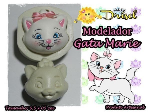 MR594 - Gata Marie - Modeladores em Resina