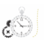 OPA2515 - Stencil Relógio. - comprar online