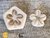 222F - Flor de Mamoeira - Frisadores em Resina - Drisol Artes