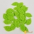RF004 - Folhinhas Verde Cítrico - Recortes em Feltro - comprar online