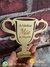 Troféu A Melhor Mãe do Mundo - 10 cm - MDF 3MM PINTADO DOURADO - L0260 - comprar online