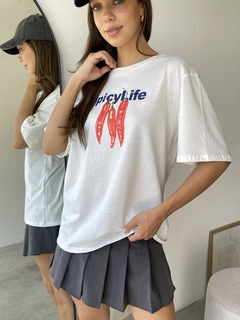 REMERON OVERSIZE ESTAMPADO "SPICY LIFE" - Remeron SPICY - comprar online