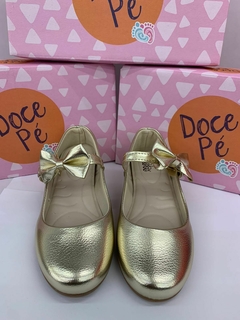 SAPATILHA BABY DOCE PE 05/2024 7053-257 DOURADO - HARTY CALÇADOS