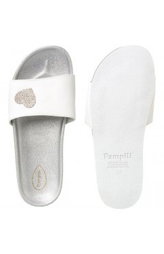 Chinelo Pampili 12/2017 Must 459.003 Branco/prata - HARTY CALÇADOS