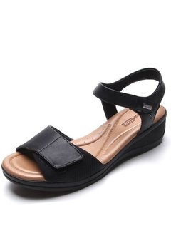 Sandalia Comfortflex 08/2019 19-88403 Preto