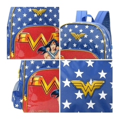 Mochila Luxcel Wonder Woman 11/21019 Is34331ww0400 Vermelho na internet