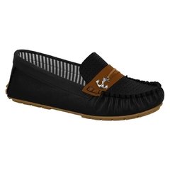 Sapato Molekinho Mocassim 11/2019 2818106 Preto/pinhao