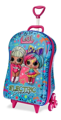 Mochilete Maxtoy Lol Electric 12/2020 2990dm20 Azul/rosa