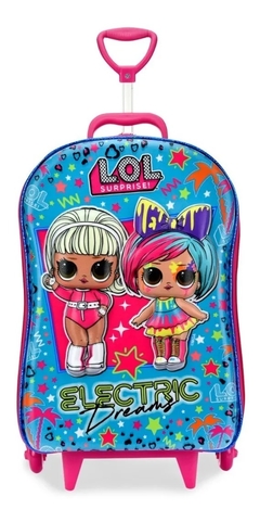 Mochilete Maxtoy Lol Electric 12/2020 2990dm20 Azul/rosa - comprar online