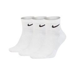 Meia Nike Kit C/3 Evry Cush Ankle Sx7667 Branca