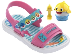 Sandalia Grendene Baby Shark 09/2021 22520 Branco/rs/azul