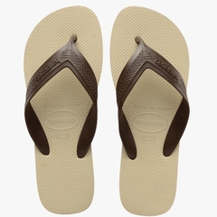 Chinelo Havaianas 10/2021 Top Max Fc Areia/cafe