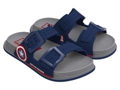 Chinelo Marvel Modern 10/2021 22609 Cinza/azul