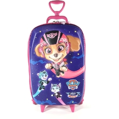 MOCHILA MAXTOY RODINHA PAW PATROL SKYE JET 09/2022 2993FM21 ROXO