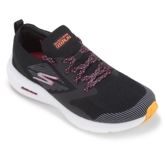 TENIS SKECHERS GO RUN HYPER BURST 03/2022 128097-BKH PRETO/PINK