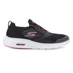 TENIS SKECHERS GO RUN HYPER BURST 03/2022 128097-BKH PRETO/PINK - comprar online