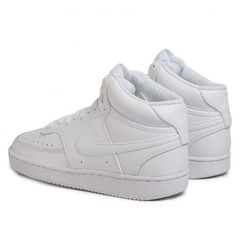 TENIS NIKE COURO COURT VISION MID 05/2022 CD5436 BRANCO na internet