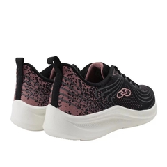 TENIS OLYMPIKUS 05/2022 ESPORTIVO ONDA/126 PRETO/ROSE COPPER - HARTY CALÇADOS