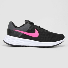 TENIS NIKE REVOLUTION 6 DC3729 07/2022 PRETO/PINK