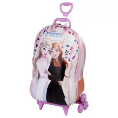 MOCHILA MAXTOY FROZEN ELSA E ANNA 02/2023 3855FM22 GELO/ROSA na internet