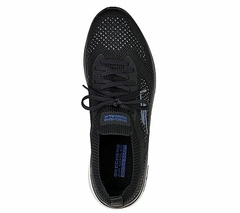 TENIS SKECHERS 10/2022 GO WALK HYPER BURST MARITIME 216083 PRETO/CINZA - HARTY CALÇADOS