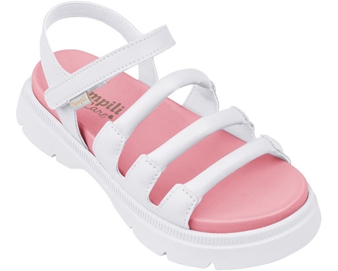 SANDALIA MOLEKINHA 09/2022 23051312 MULTI PINK/PTA HOLOGRAFICO