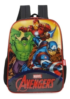 MOCHILA MAXLOG AVENGERS 10/2022 IS38001AG0600 PRETO