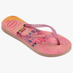 CHINELO HAVAIANAS 12/2022 KIDS SLIM PRINCESS ROSA BALLET na internet