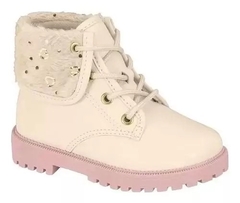 BOTA MOLEKINHA 03/2023 2126520 BRANCO OFF/CREME