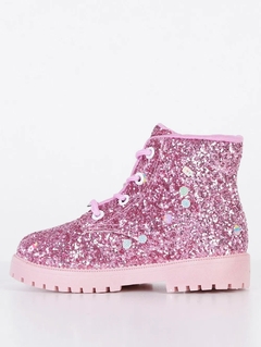 BOTA MOLEKINHA BEBE 03/2023 2126519 ROSA/GLITTER na internet