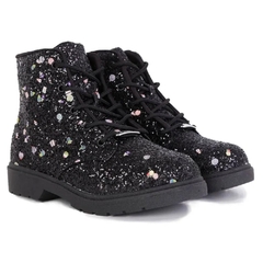 BOTA MOLEKINHA 04/2023 2164130 PRETO/GLITTER - comprar online