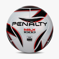 BOLA PENALTY FUTSAL MAX 1000 XXII 05/2023 541627 BCO/PTO/VERM