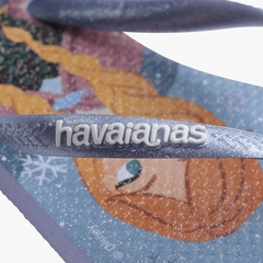CHINELO HAVAIANAS 01/2024 KIDS SLIM PRINCESS BRISA/LILAS - loja online