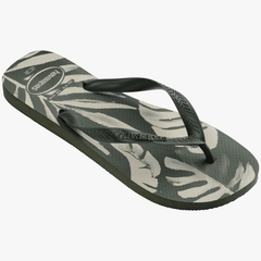 CHINELO HAVAIANAS 06/2023 ALOHA FC VERDE OLIVE - HARTY CALÇADOS