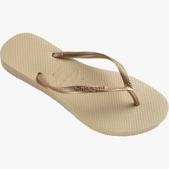 CHINELO HAVAIANAS 06/2023 SLIM FC AREIA/DOURADO na internet