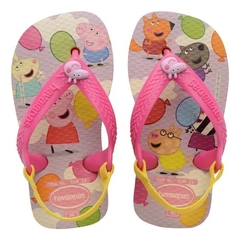 CHINELO HAVAIANAS 07/2023 BABY PEPPA PIG AMARELO CITRICO