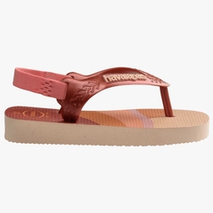 CHINELO HAVAIANAS BABY MINI 07/2023 ROSA BALLET/MOGNO na internet